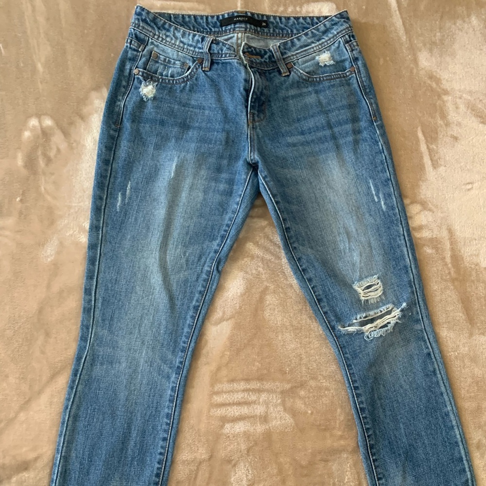 Medium washed “Harper” jeans